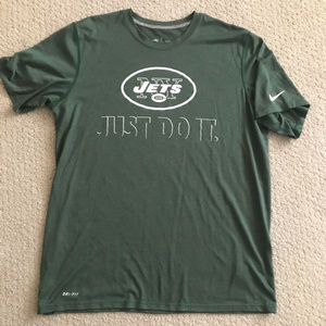 New York Jets NIKE "Just Do It"  T-Shirt